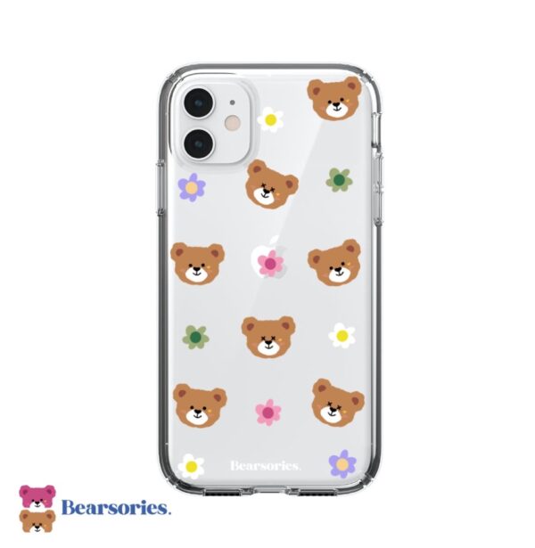 Clear Case Premium Bearie Jodie flower