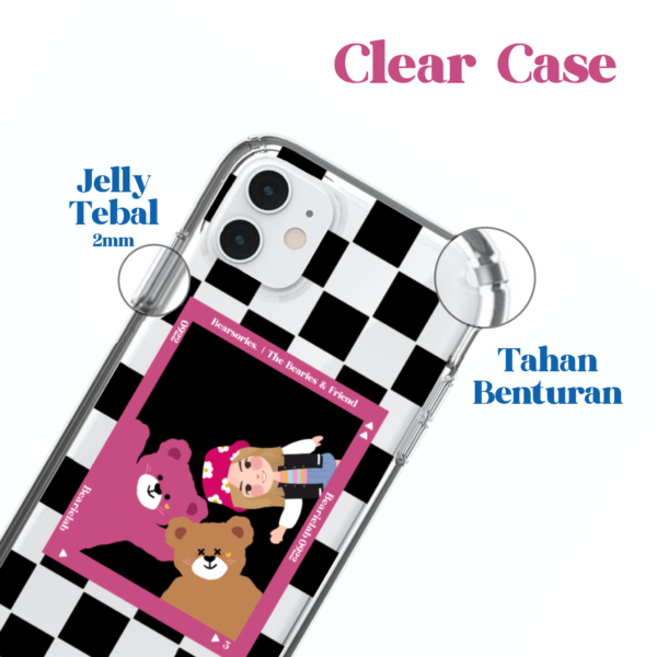 clear case premium bearies and friend